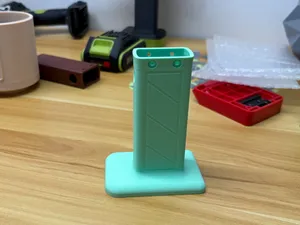 戴森V8吸尘器电机吹尘枪的适配打印版威克士小脚取电座的手柄