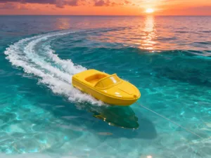 沙滩、浴缸漂浮游艇:浮上加浮