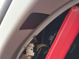 Rear pillar trim cover