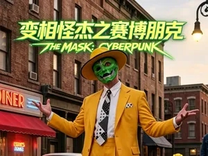 赛博异变:变相怪杰机械双生面具