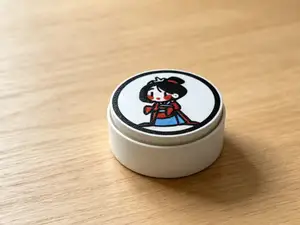 花木兰按压玩具-多色一盘打印-咔哒点击器可活动解压玩具