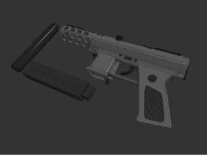 TEC - 9 Submachine gun