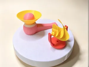 空气螺旋—伯努利原理玩具