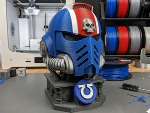 Space Marine Helmet: Liutenant Titus