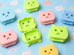 小猫牙刷盒便携出差旅行