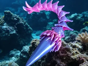 独角旋转海葵怪