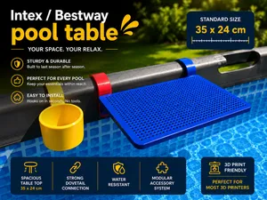 Pool Table (35x24cm) for Intex / Bestway / GRE