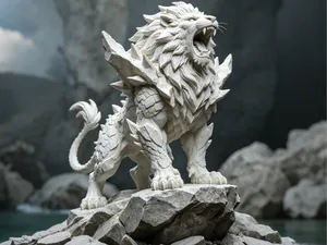 岩狮 细节满满