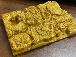 长弓溪谷-三角洲地图