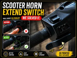 Scooter Horn Extend Switch