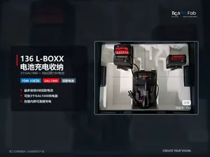 Bosch 18V 旧款电池 + GAL1880 充电器收纳内衬|适配 L-BOXX 136 工具箱