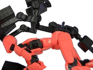 一般的なフィギアのスタンドでsukurac2のカスタムパーツを保持するパーツ
