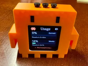 Clawdmeter Desktop Shell (Clawdbot)