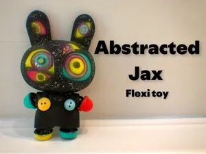Abstracted Jax Flexi Toy // TADC // Original model