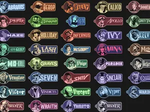Deadlock - Hero Keychains