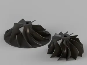 Turbo Wheel Set (Compressor & Turbine Wheel Gen 1)