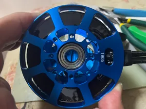 8318电机灌胶拆卸模型