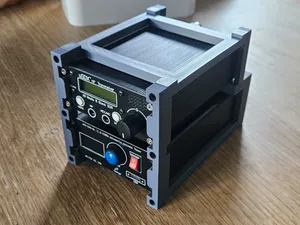 USDX+ HF and ATU-100-0A antena tuner brace