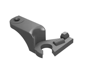 Peugeot 206 Tailgate Boot Lock Lever (7639)
