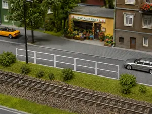 Fully Parametric Diorama Urban Road Barriers