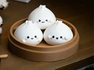 可爱小笼包