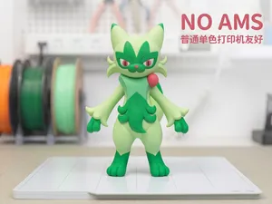 宝可梦-蒂蕾喵 12cm 多色分件 无需AMS