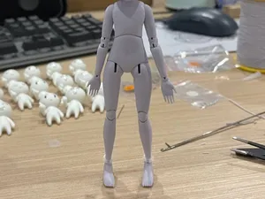 自制bjd