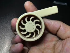 口哨涡轮玩具旋转