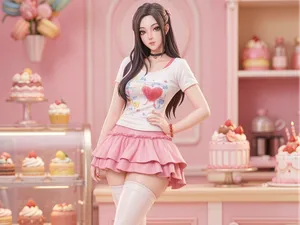 白丝美少女手办-白模