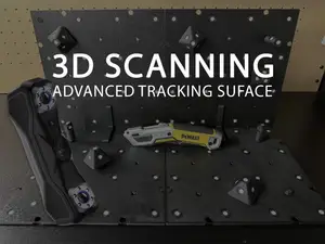 3D Scanning Advanced Tracking Surface