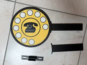 Struttura per insegna rotonda - SIP