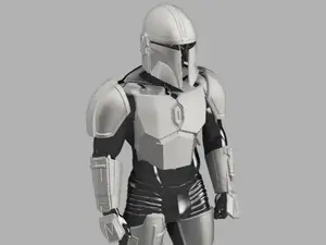WEARABLE COSPLAY Mandalorian Armor, All Parts