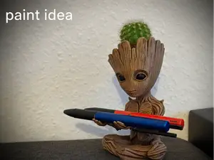 Groot planter & pen holder - desk organizer