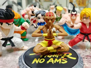 Q版街头霸王 达尔西姆 Dhalsim 瑜伽大师 分件打印 （无需AMS）