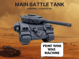 Devastator Main Battle Tank - Table top Wargame