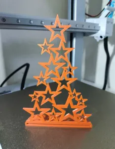 五角星圣诞树