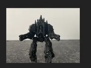 Cathedral Gothic Mech Walker - Wargaming Figurine