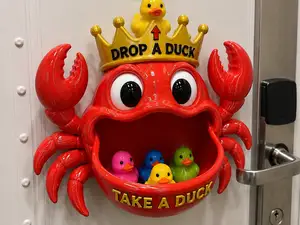 Crab Duck Drop Box Cabin Door Decor