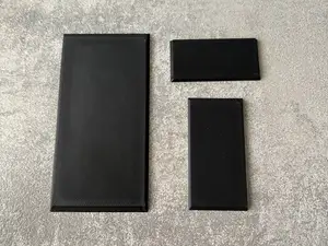 Rectangular Miniature Bases Set 25x50 30x60 50x100