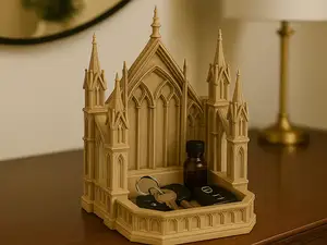 Gothic Cathedral CatchAll Tray Organizer