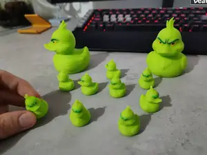 Cute Grinch Ducklings