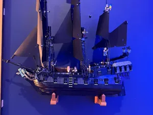 Wall Mount Brick Jack Sparrow's Pirate Ship 10365