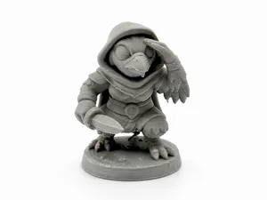 DnD Miniature Zephyra Windglide, Aarakocra Scout