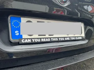 Different Replacement Bar For Your License Plate