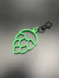 Beer Hops Keychain
