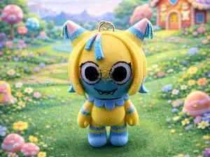 Yatta – Dandy’s World Flexi Keychain Figure