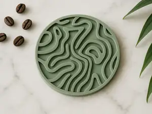 Modern Abstract Coaster Design