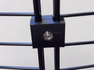 Ganci pannelli metallici gigliati da esposizione
