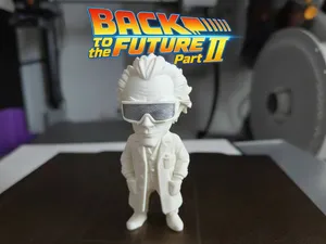 Back to the Future Part II - Doc Brown Figure