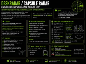 DeskRadar / Capsule Radar Desk Enclosure